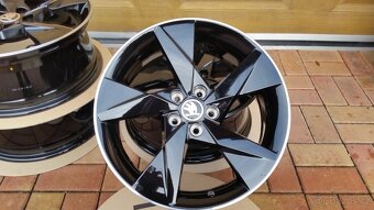 NOVÉ originální ALU kola ŠKODA 5x100 R17 Scala Kamiq,Octavia - 7