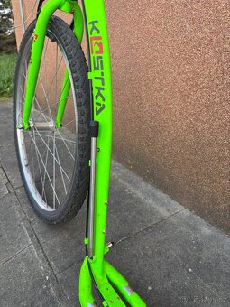 Kostka koloběžka Tour Fun G6 neonově žlutá - 7