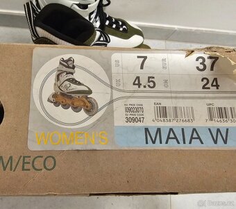 Dámské kolečkové brusle K2 Maia W Eco, vel.37 - 7
