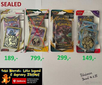 Pokémon TCG ORIGINÁL ZABALENÉ PRODUKTY - 7