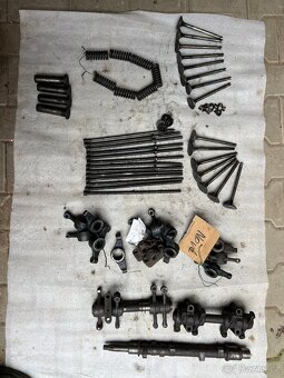 Ventily, vahadla, zdvihátka ventilů atd. zetor 25 - 7