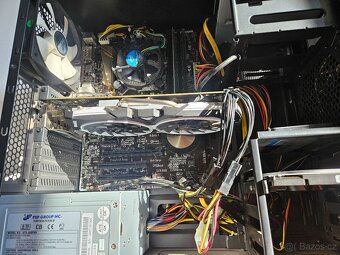 Herní pc i5-6400 8gb ddr4 GTX 1060 3gb lcd 22" hdmi GTA5 - 7