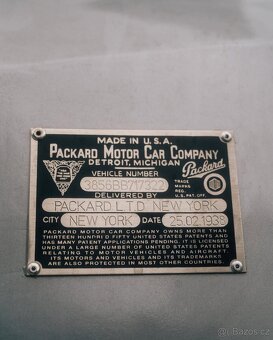 PACKARD TOURING EIGHT 1938 - 7