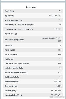 Benzínová sekačka - 7