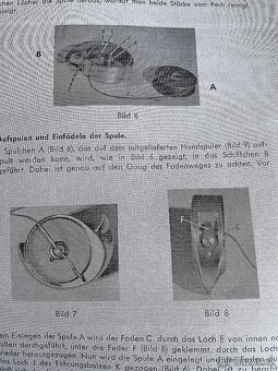 Ruční šicí stroj Junker & Ruh SD 28. - 7