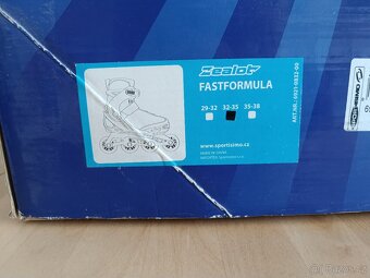 Dětské kolečkové brusle Zealot FAST FORMULA vel. 32-35 - 7