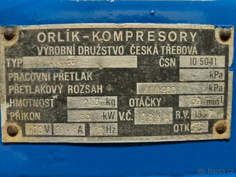 Kompresor Orlík 2JSK -75 - 7