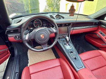 PORSCHE 911 TURBO S cabrio 4x4 991 TOP STAVV ZÁRUCE PORSCHE - 7