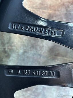 Zánovní orig. Alu kola AMG Mercedes-Benz GLE R22 - 7