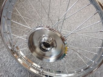 Nová kola Jawa Pérak 150mm, kompletní renovace, nová rozeta - 7