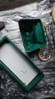 Retro kočárek pro panenky - 7