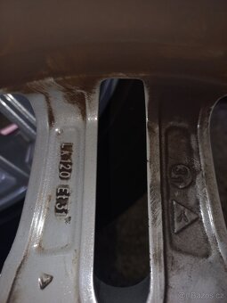 Prodám  kola 5×120 + Letní pneu 205/60 R16 - 7