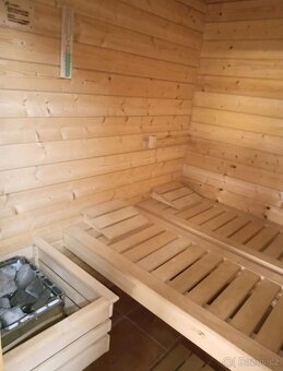 Finská sauna Weka Saunawelt masiv+kamna - 7