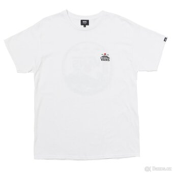 Vans tričko japan exclusive vel. M černá/bílá - 7