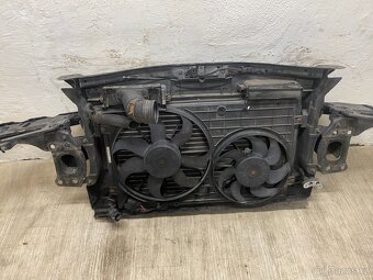 ŠKODA OCTAVIA 2 04-08 - CHLADIČOVÁ STĚNA KOMPLETNÍ BENZÍN - 7