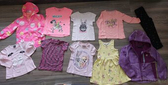 Oblečení na holcičku vel. 98-104-110 - 7