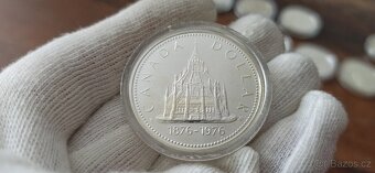 Kanada stříbrné dolary. - 7
