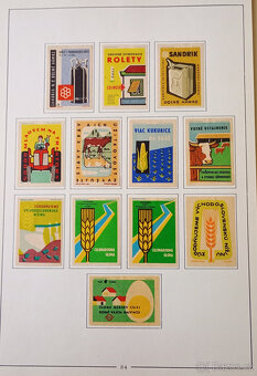 Zápalkové nálepky Slovensko 1961 - 63 - 7