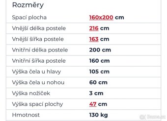 Postel 160x200 - 7