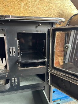 Krbová kamna - sporák a trouba La nordica Rosetta - 7