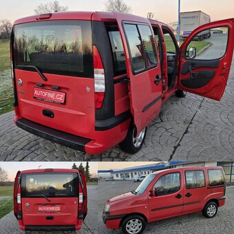 FIAT DOBLÓ 1,9 JTD 7 MÍST , KLIMA, EL.OKNA, MAXI - LONG  TOP - 7