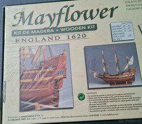Profi Model starej plachetnice Mayflower - 7