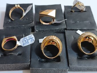 Zlaté prsteny 585/1000 14kt - 7
