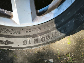 4x alu (5x108) zimní pneu michelin 215/60 r16 - 7