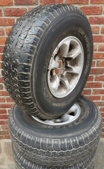 Alu kola 6x139,7 R15 Dueler H/T 31x10,50 R15 - 7