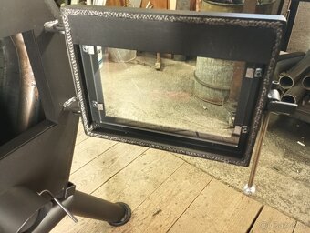 Teplovzdušná kamna do dílny, do chaty nebo na stavbu - 7