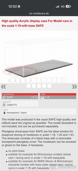 1:18 Plexi BOX - CK66775 - Úplne nová vitrína - 7