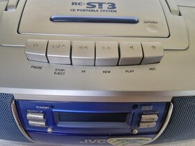 CD přehrávač, rádio, kazeťák JVC RC-ST3S - 7