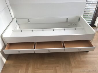 Postel s výsuvným lůžkem a 3 úložnými zásuvkami - 7
