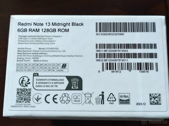 Redmi Note 13 Midnight Black 6GB/128GB NFC - 7