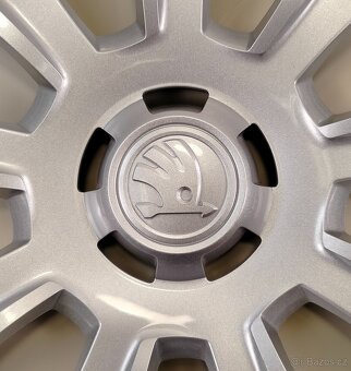Originální poklice Škoda 4ks velikost 17" - 7