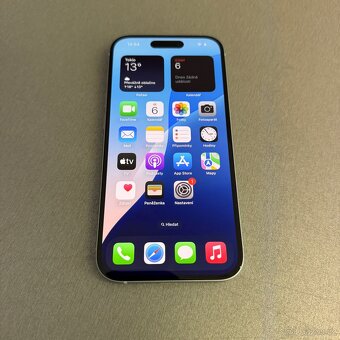 Modrý iPhone 15 128GB, jako nový, záruka - 7