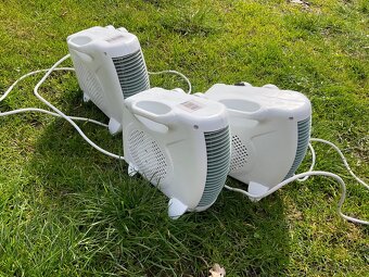 3x topný ventilátor Superior ( i na léto studený vzduch) - 7