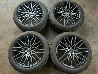 Alu kola 5x112 Zánovní 17" včetně celoroční pneu - 7