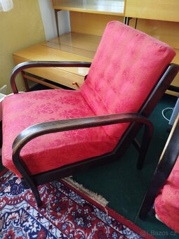 retro křesla a stolek z roku 1956 - 7