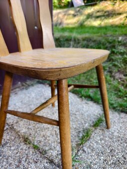 Starožitná židle Tatra masiv k renovaci - 7