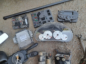 náhradní díly Peugeot 206 cc 2,0i - 100kw + 1,4i 55kw - 7