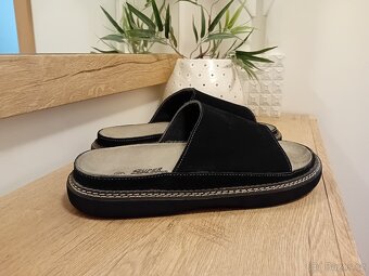 Super Gear pánské nazouváky vel. 45 kožené - 7