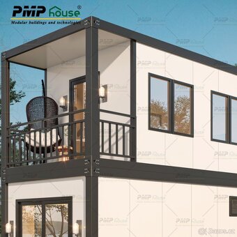 Sestava z dvou kusů obytného kontejneru PMP o rozměru 3x7 m - 7