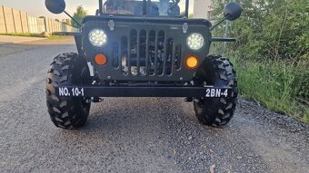 Mini Jeep Willys 150ccm pro deti a dospele - 7