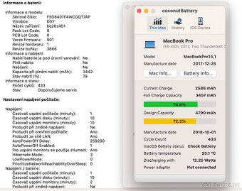 Macbook PRO 13, 2017, 16GB - 7