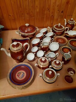 Set porcelánu Tři grácie Moritz Zdekauer Czechoslovakia - 7