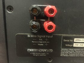 elektrostatické repro soustavy Martin Logan Aerius - 7