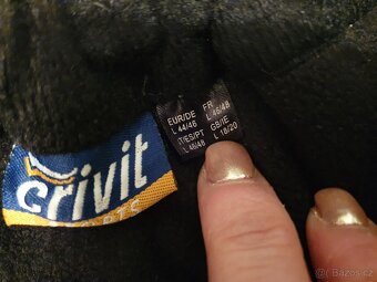 Cerne damske lyzarske kalhoty oteplovaky Crivit L/40 - 7