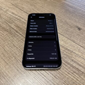 iPhone 14 Pro 128GB silver, 100% baterie, rok záruka - 7