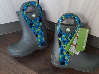Dětské holínky Crocs vel.c12 vel.29/30 - 7
